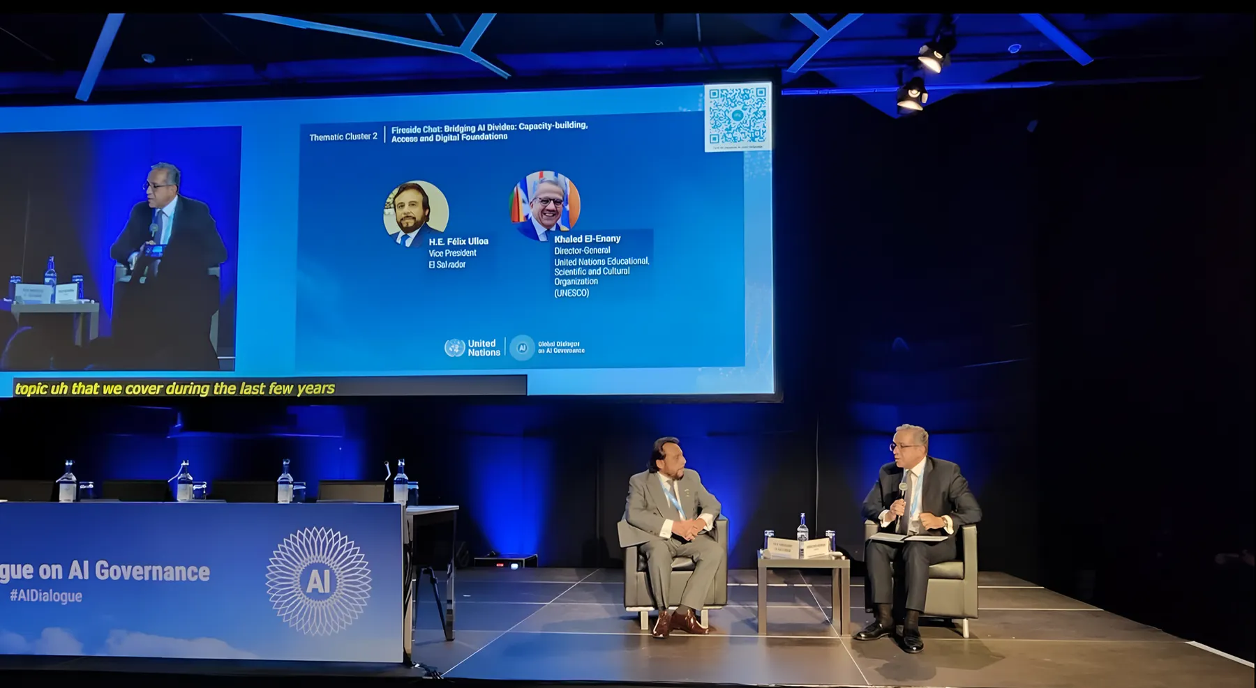 El Salvador expone en la ONU su modelo institucional para liderar el desarrollo de la inteligencia artificial