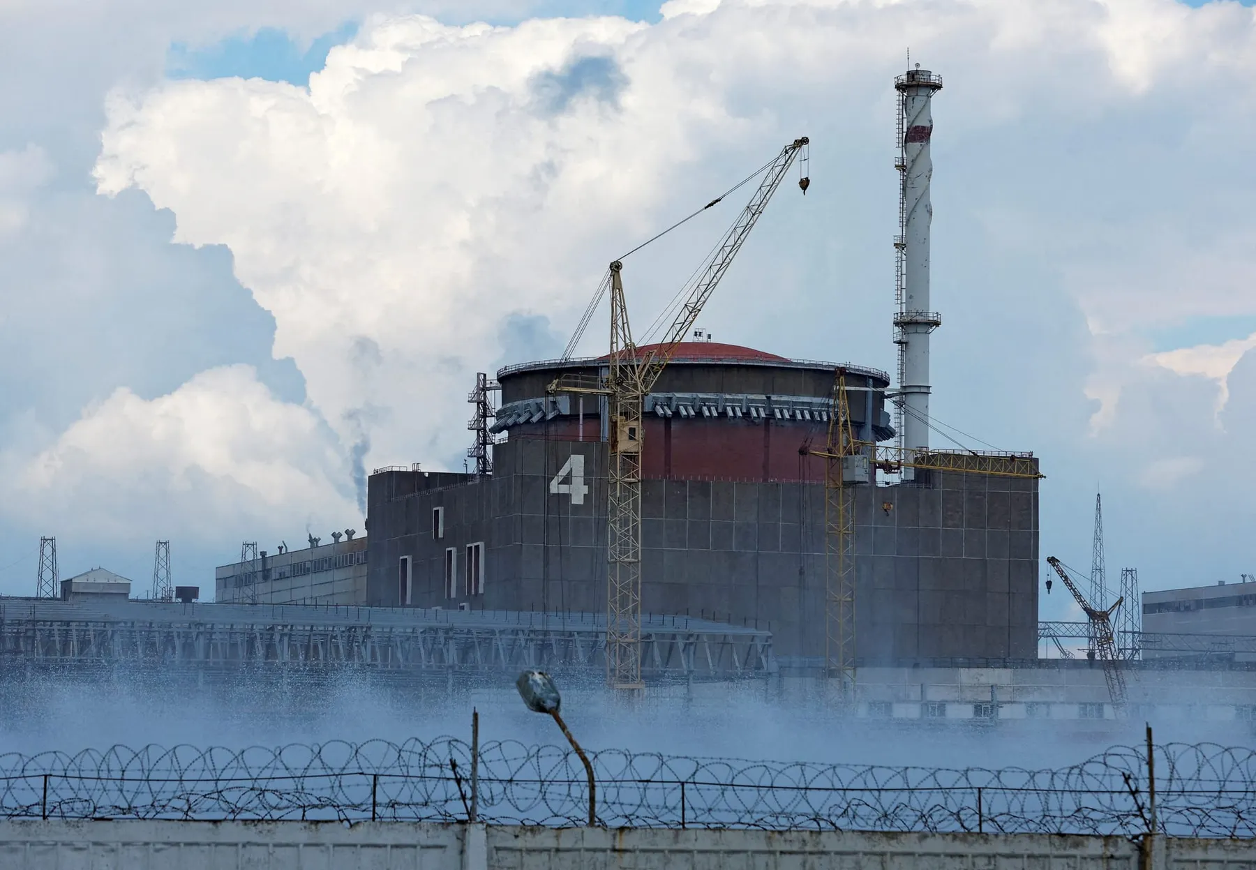 El OIEA advierte sobre crecientes riesgos de seguridad en la central nuclear de Zaporiyia