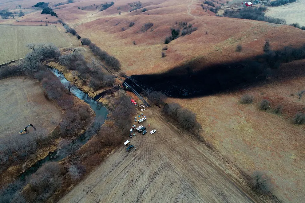 Operador de Keystone pagará más de USD 26 millones por el derrame de crudo en Kansas