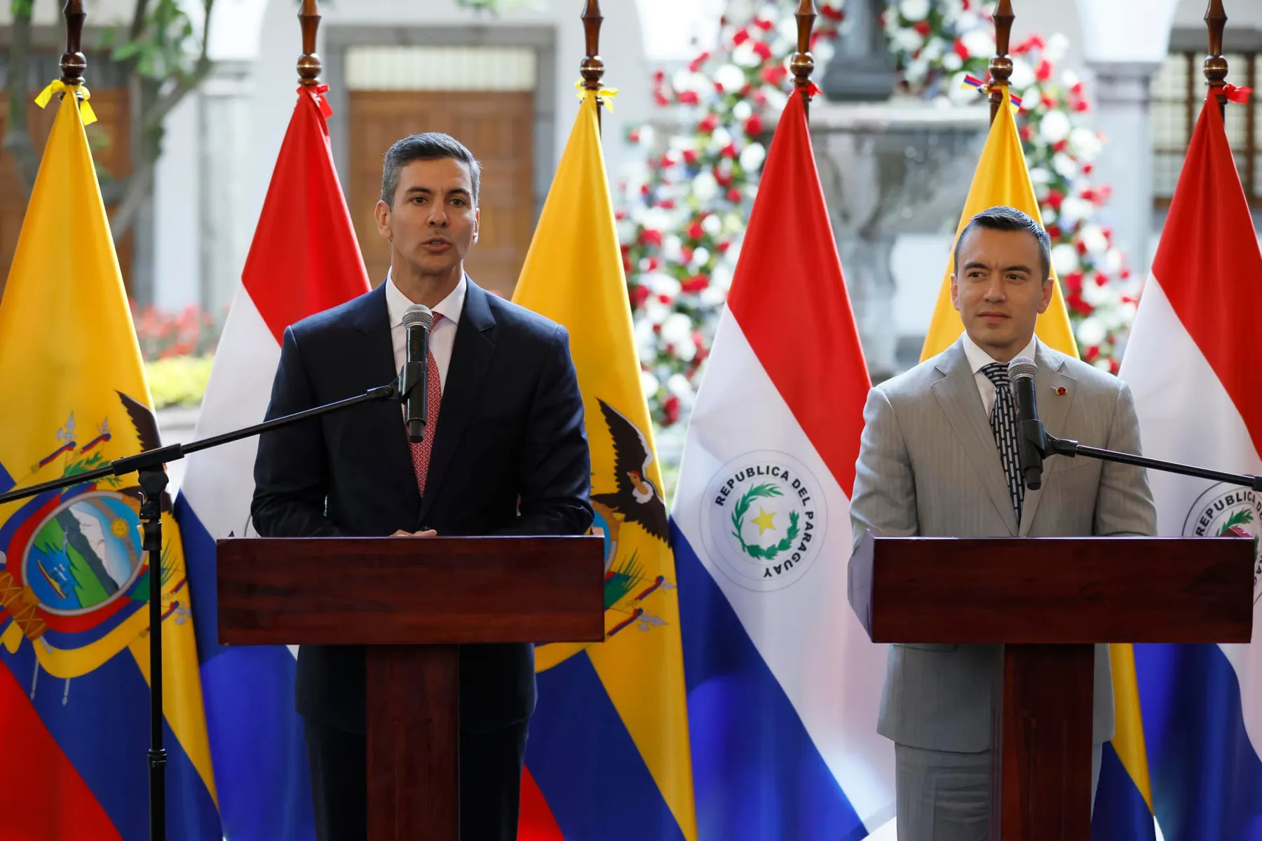 Ecuador y Paraguay consolidan una alianza estratégica regional para combatir al crimen organizado transnacional