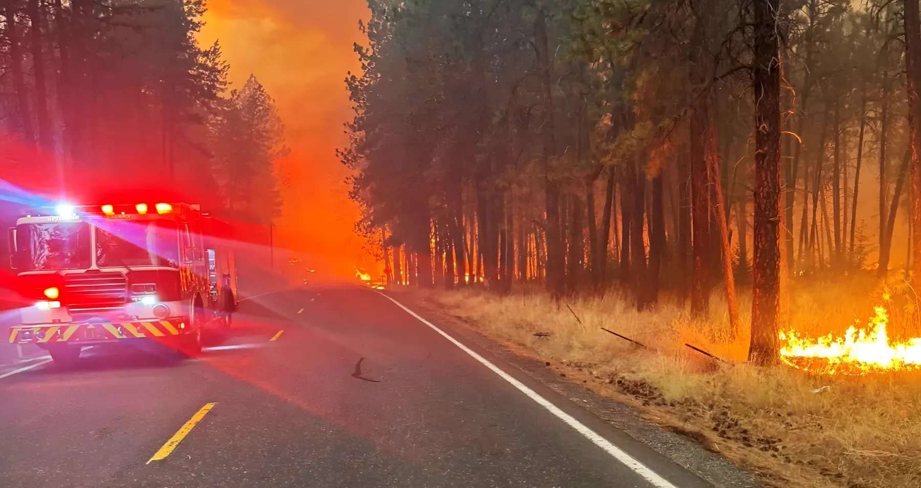 Arrestado un sospechoso de provocar el incendio forestal en Spokane que forzó la evacuación de 65.000 personas
