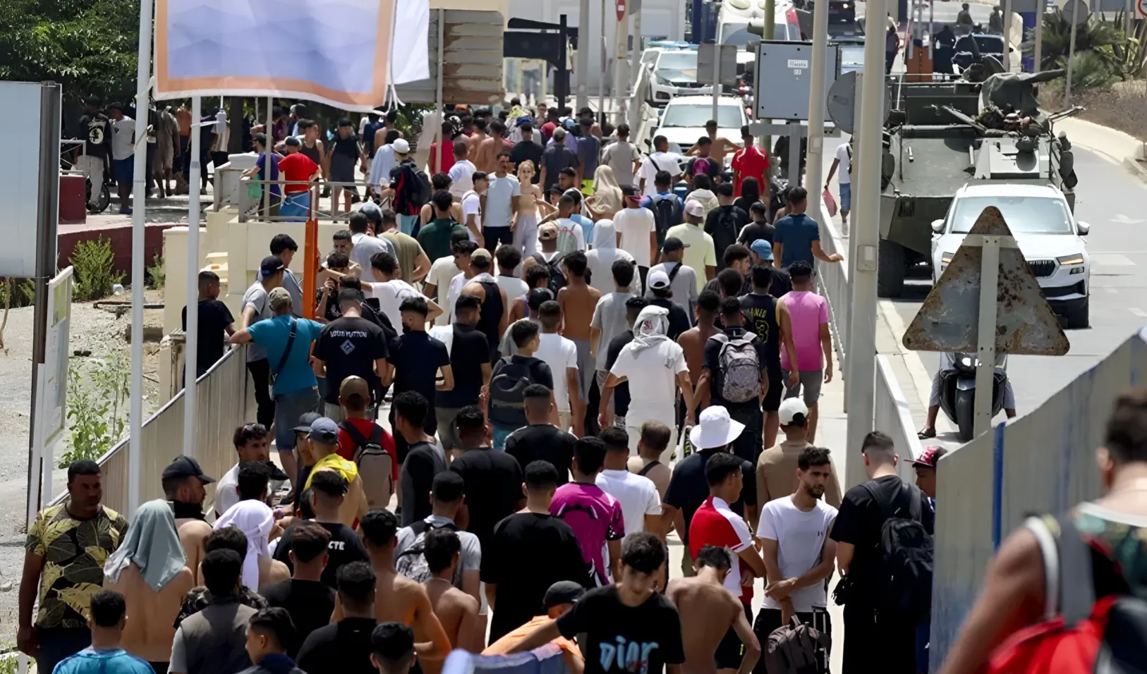 En Marruecos a través de redes sociales convocan una nueva entrada masiva a Ceuta para el 15 de agosto