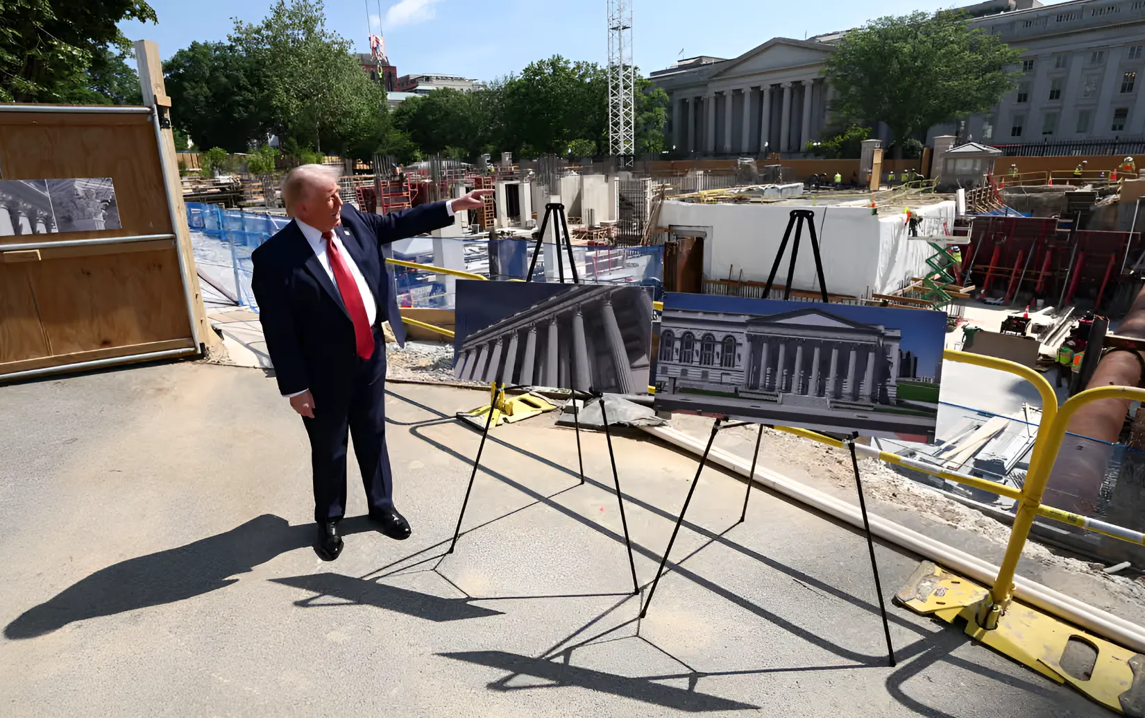 La administración Trump apela ante el Tribunal Supremo para mantener la construcción del salón de baile en la Casa Blanca