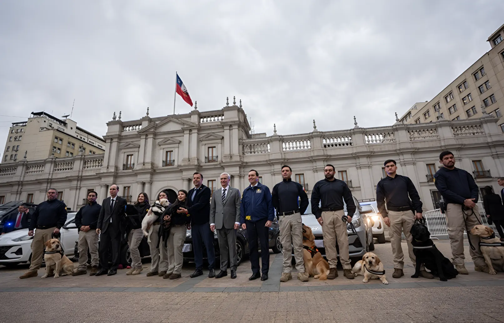 Presidente Kast fortalece a la PDI con 26 nuevos vehículos para combatir el crimen organizado