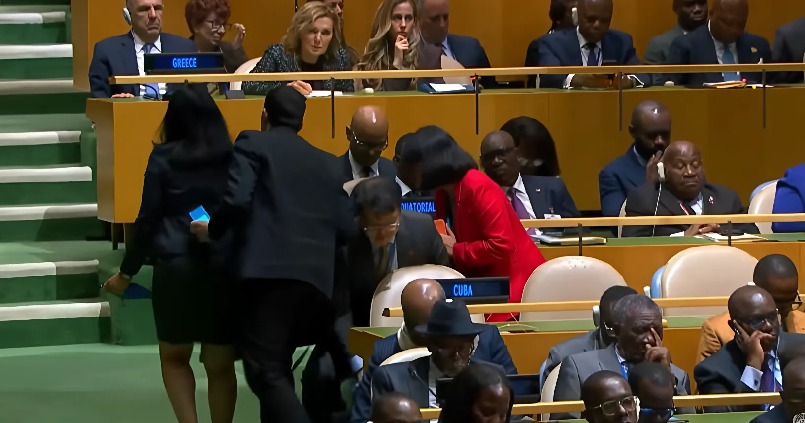Trump declara a Cuba "Estado fallido" en la ONU y los delegados castristas abandonan la sala