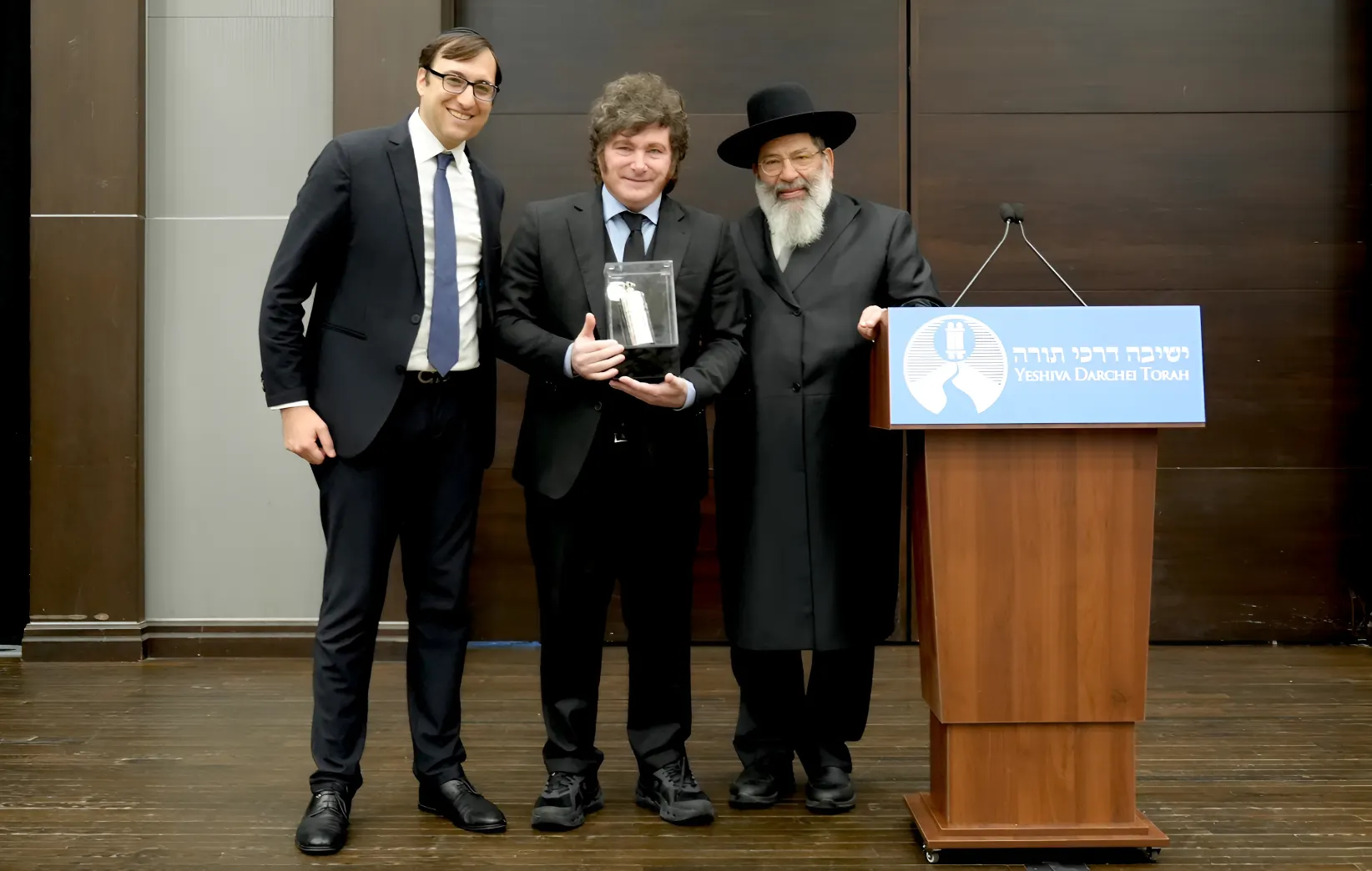 "La elección es moral": Javier Milei recibe el galardón Ohev Yisrael por su defensa del pueblo judío