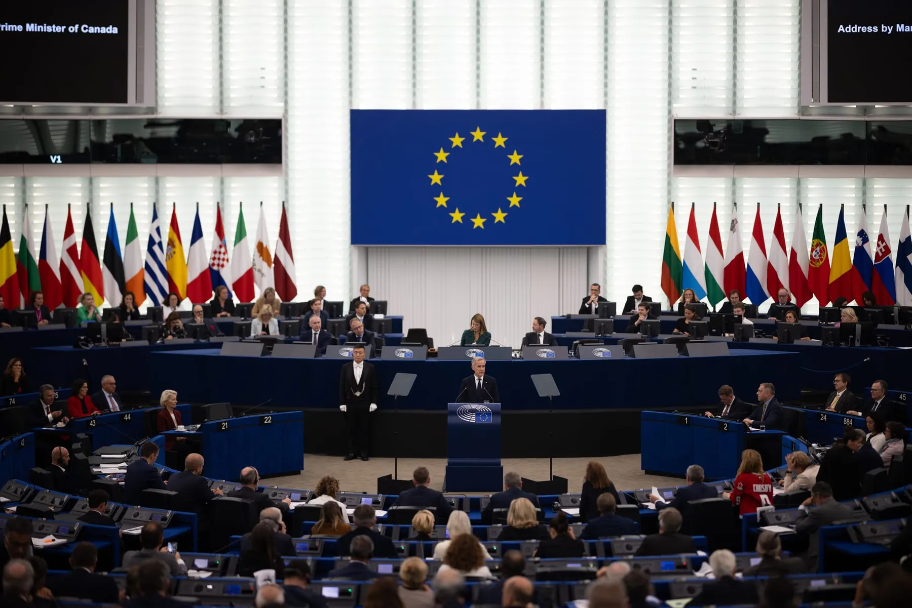Mark Carney respaldó la propuesta para convertir a Canadá en miembro asociado de la Unión Europea