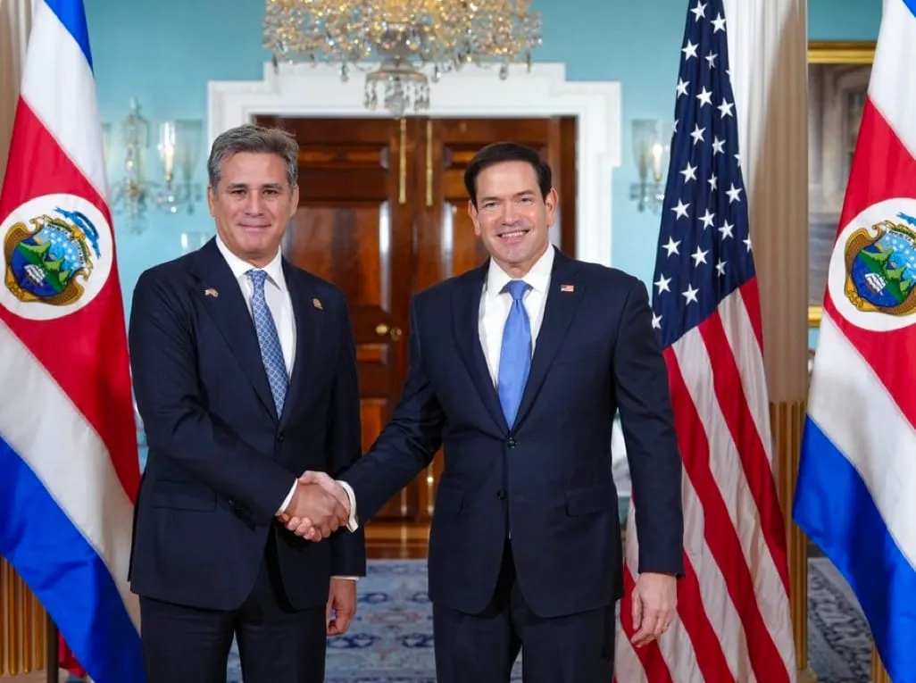 Marco Rubio destaca alianza con Costa Rica tras reunión centrada en economía y lucha contra el narcoterrorismo