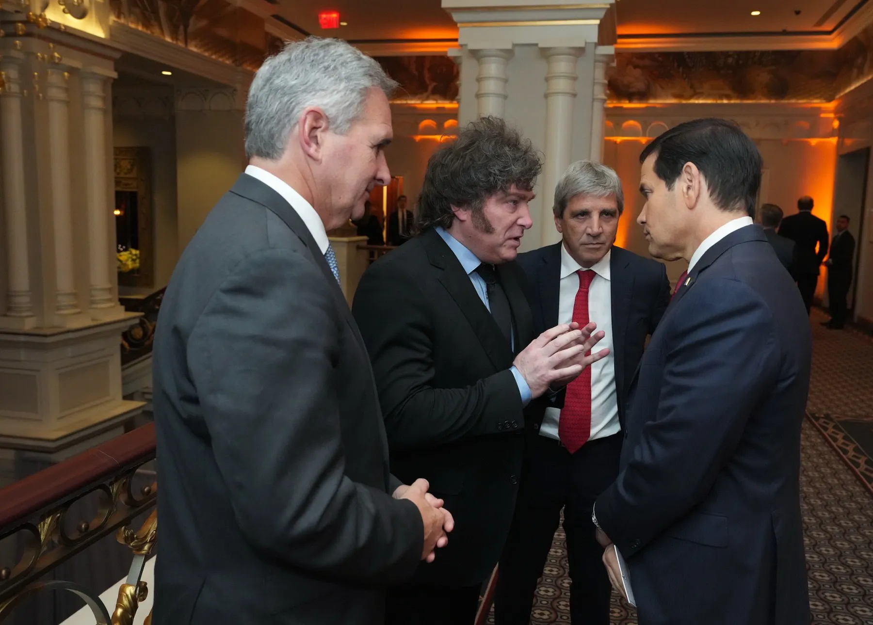 Javier Milei y Marco Rubio ratifican la alianza entre Argentina y EEUU en el marco de la ONU