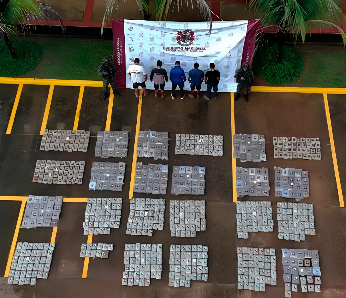 Fuerzas de Seguridad de Colombia incautan más de una tonelada de droga y dejan 29 capturados