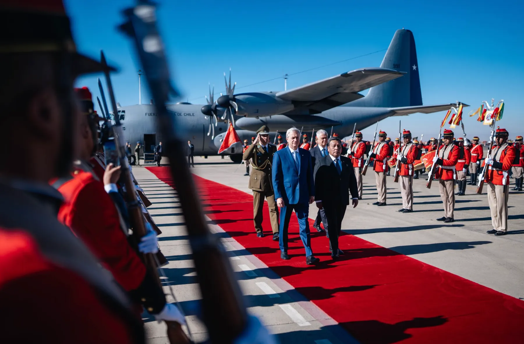 José Antonio Kast protagoniza la primera visita de un presidente chileno a Bolivia en 71 años
