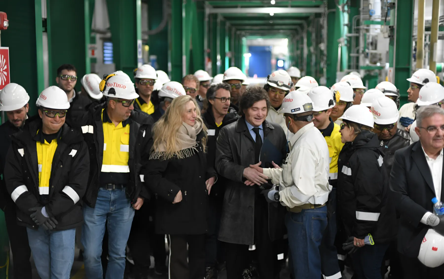 Javier Milei encabeza la inauguración de plantas de litio de Rio Tinto en Catamarca por US$1.400 millones