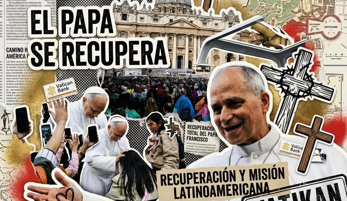 Papa León vuelve a la Plaza de San Pedro en el papamóvil tras su exitosa cirugía