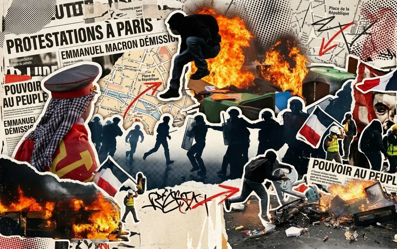 Revelan red de 54 organizaciones comunistas e islamistas detrás de los disturbios en Francia