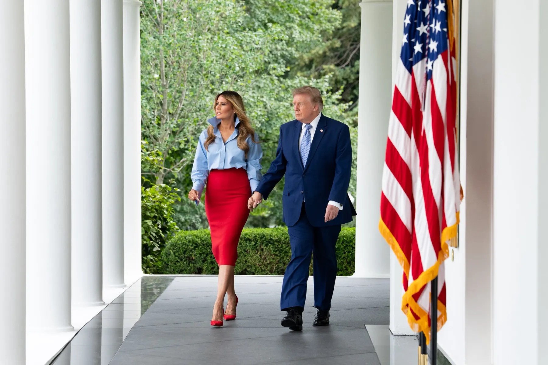 Donald Trump crea una división de salud de la mujer en los NIH con impulso de Melania Trump