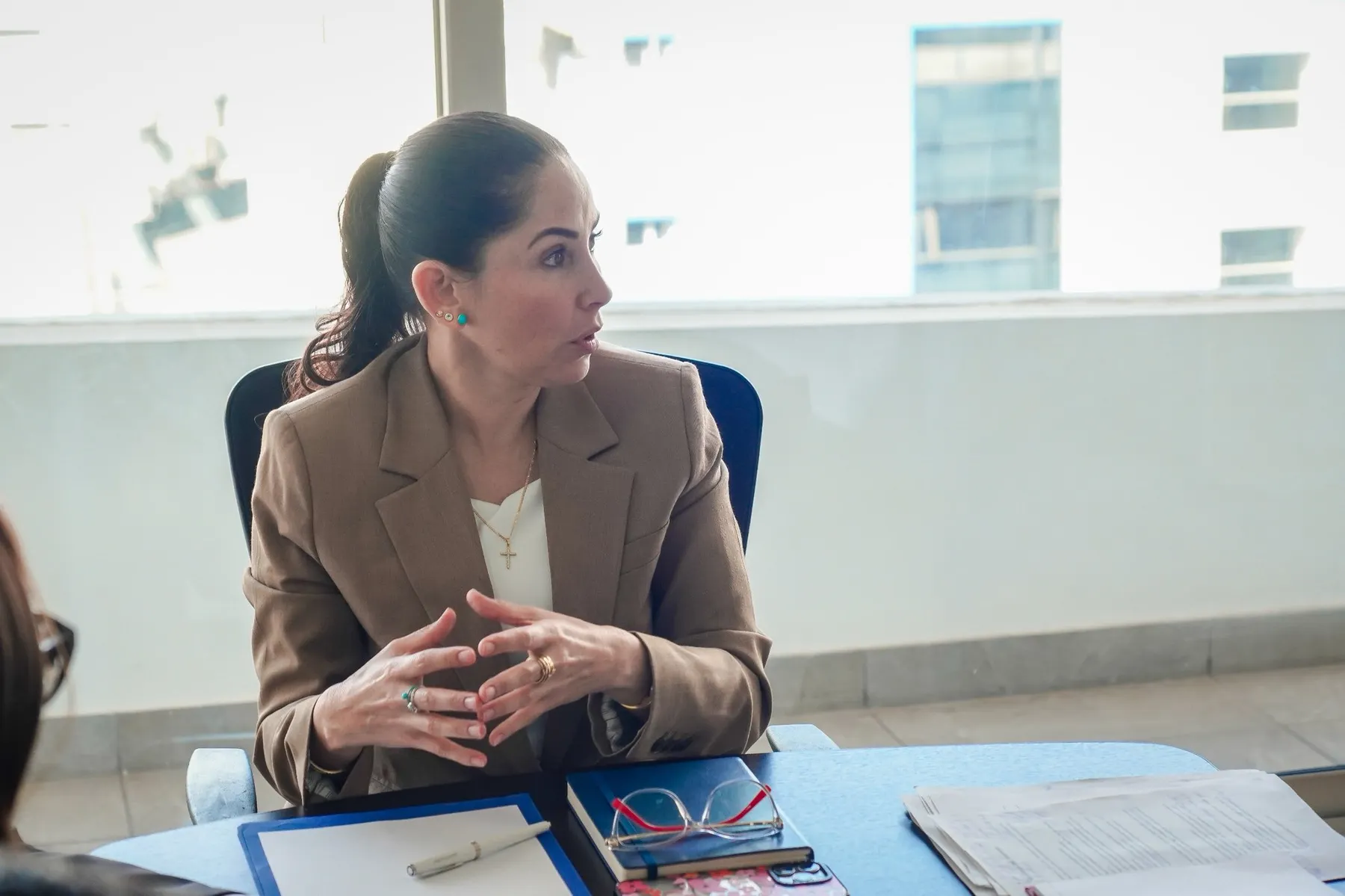 Arrestan a la dirigente correísta Luisa González por lavado de activos en campañas electorales