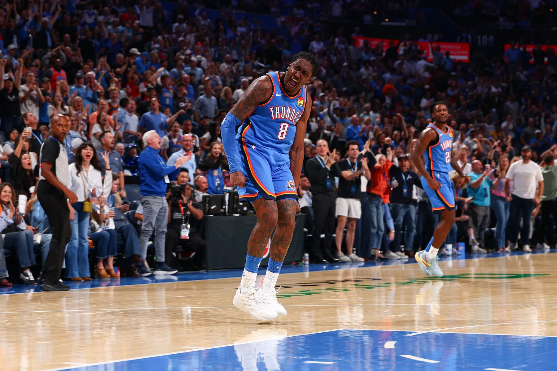 Espeluznante lesión de Jalen Williams conmociona a la NBA durante el triunfo de Oklahoma City Thunder