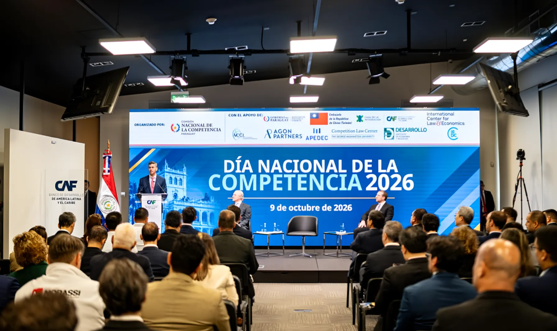 Santiago Peña encabeza el Día Nacional de la Competencia e impulsa la inversión en Paraguay