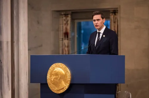 Discurso del Presidente del Comité Noruego del Nobel por el Premio Nobel de la Paz 2025