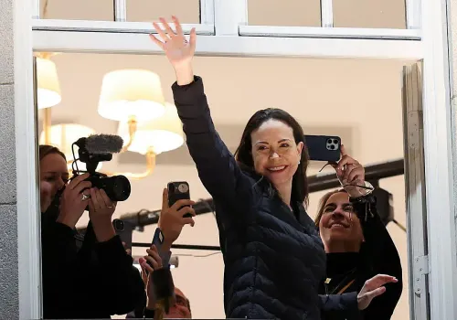La salida de María Corina Machado: Del escondite en Venezuela al balcón del Nobel en Oslo