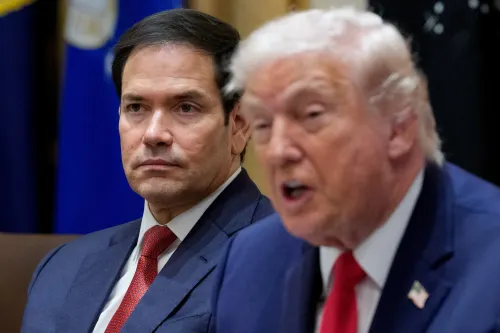 Trump afirma que Marco Rubio mantiene conversaciones con Cuba en medio de la crisis energética en la isla