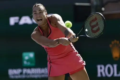Sabalenka impone su jerarquía ante Osaka y avanza a cuartos en Indian Wells