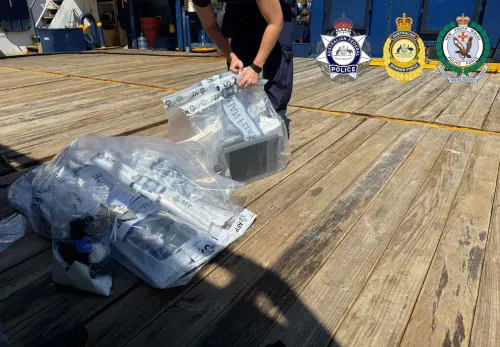 Policía australiana detiene a cinco hondureños por tráfico de cocaína a gran escala