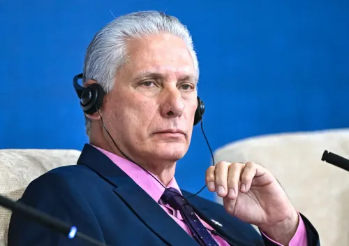 El dictador cubano Díaz-Canel confirma conversaciones con Estados Unidos en medio de la crisis del régimen