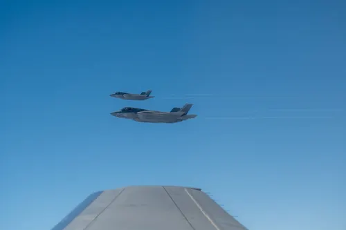 Estados Unidos despliega cazas F-35 frente a las costas venezolanas en señal de vigilancia regional