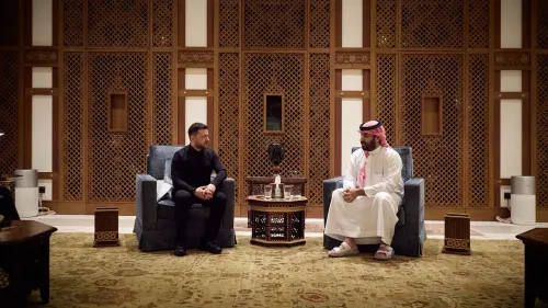 Ucrania y Arabia Saudí sellan un pacto de defensa frente a la amenaza de Irán