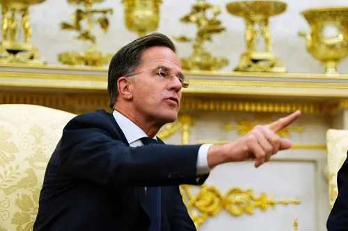 Mark Rutte respalda la ofensiva de Trump contra Irán: "Está haciendo un mundo más seguro"