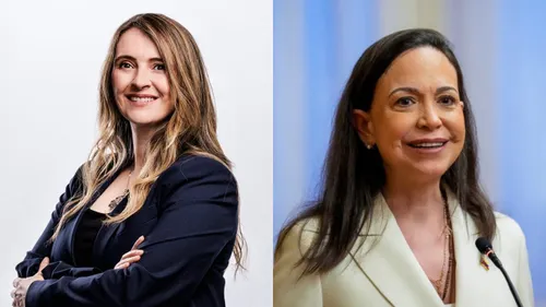 Paloma Valencia fortalece su alianza democrática con la Nobel de la Paz María Corina Machado