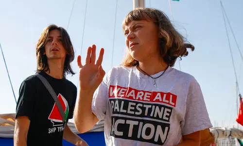 Greta Thunberg se baja de su Flotilla a Gaza mientras el liderazgo enfrenta graves acusaciones sexuales