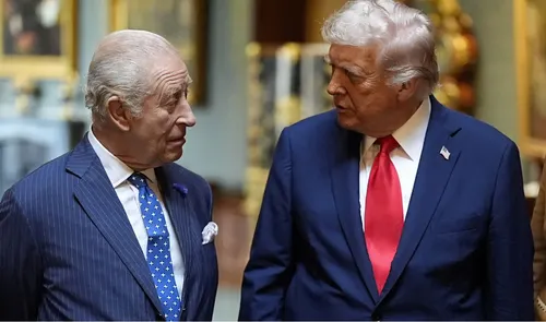 Trump recibirá al rey Carlos III en Washington con una revista militar histórica