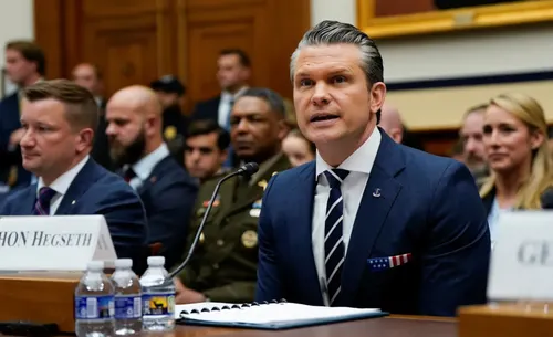 El secretario de Guerra de Estados Unidos, Pete Hegseth defiende en el Capitolio el presupuesto para asegurar la victoria total sobre Irán