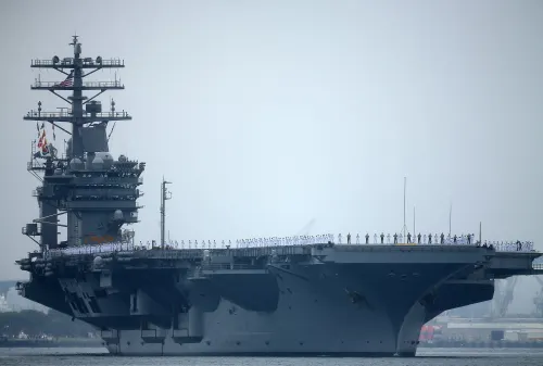 El portaaviones Nimitz lidera ejercicios navales frente a Ecuador contra el narcotráfico