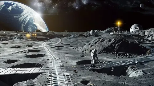 La NASA presenta un ambicioso plan de 73 alunizajes para instalar una base permanente