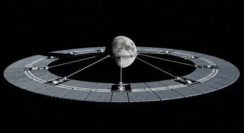 Japón proyecta el "Luna Ring": un cinturón de paneles solares en la Luna para abastecer a la Tierra