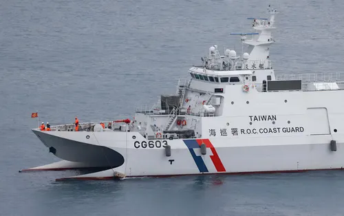 Taiwán despliega flota de buques en respuesta a operaciones marítimas de China en aguas orientales