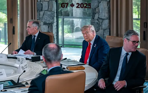 El presidente de EE. UU. abordará el desminado de Ormuz y el acuerdo con Irán en Évian frente al G7