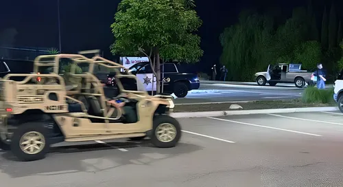 Caen dos narcotraficantes en Camp Pendleton tras irrumpir en la base con más de 51 kilos de droga
