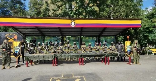Ecuador captura a 7 delincuentes de un grupo disidente de las FARC en la frontera norte