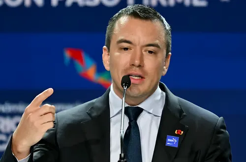 Daniel Noboa defiende su gestión y aplasta al relato de la izquierda con mira a la reelección