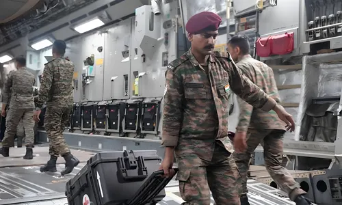 India despliega dos aviones militares con 36 toneladas de ayuda y hospitales portátiles en Venezuela