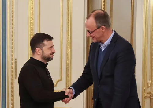 Ucrania y Alemania sellan un pacto militar para fabricar tecnología conjunta y frenar los misiles de Rusia