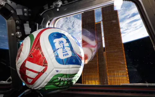 La NASA prueba en el espacio exterior la pelota del Mundial 2026 para garantizar un vuelo aerodinámico perfecto