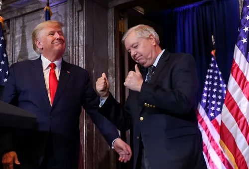 Donald Trump lamenta la muerte de Lindsey Graham: "Era uno de los mejores senadores que he conocido y un verdadero patriota"