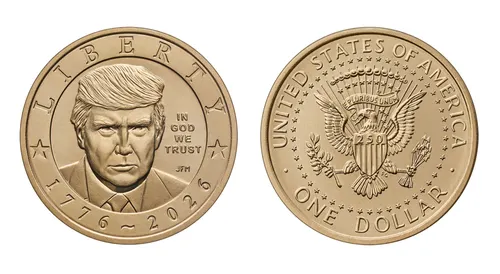 El secretario del Tesoro anuncia una nueva moneda de oro con el rostro de Trump para conmemorar el 250 aniversario de EE. UU.