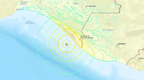 Terremoto de magnitud 7,4 sacude el sur de México y activa alerta de tsunami en las costas del Pacífico