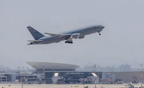 Estados Unidos despliega decenas de aviones cisterna en Israel ante la escalada ofensiva contra Irán